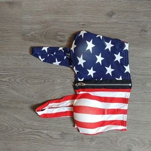 USA Bralette - zipp up